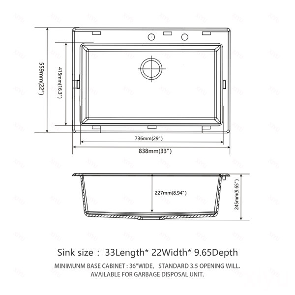 Product Dimensions