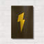«Lightning» par Ann Kelle, art mural en métal doré, 12 po x 16 po-133651474