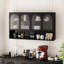 Armoire murale à quatre portes en verre, murale, convenant à la cuisine, au salon et à la salle de bain-713441242