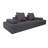 Boneless Sofa Couch For Living Room, Modern Loveseat Sofa With Extra Deep Seats, Comfy Armrests, Couches