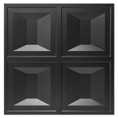24'' L x 24'' W Smooth PVC Drop-In Ceiling Tile