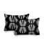 Polyester / Mélange de polyester Housse de coussin rectangulaire intérieure / extérieure lombaire et insert-1909030823
