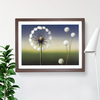 Stunning Dandelion Flowers - Single Picture Frame Print