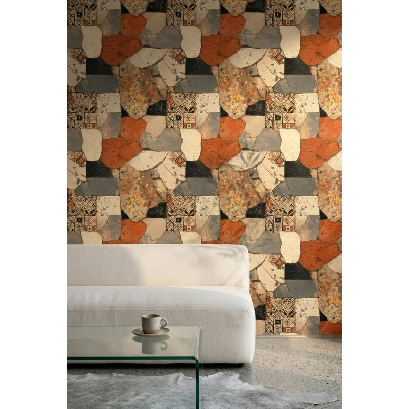Carreaux de mosaïque murale, Non-Woven Non-Pasted