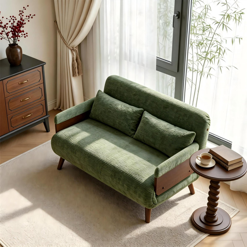 Multifunctional Convertible Sofa Bed, Single Recliner Chair with Adjustable Back & Armrests, Space-Saving Foldable Bed for Studio Flats, Lounge, Study,Fast Dispatch From UK Warehouse — 2 Working Days Deliver within 2-4 working days.