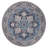 Huddleston Ornate Large Medallion Machine-Washable Blue/Beige Rug-1549654701