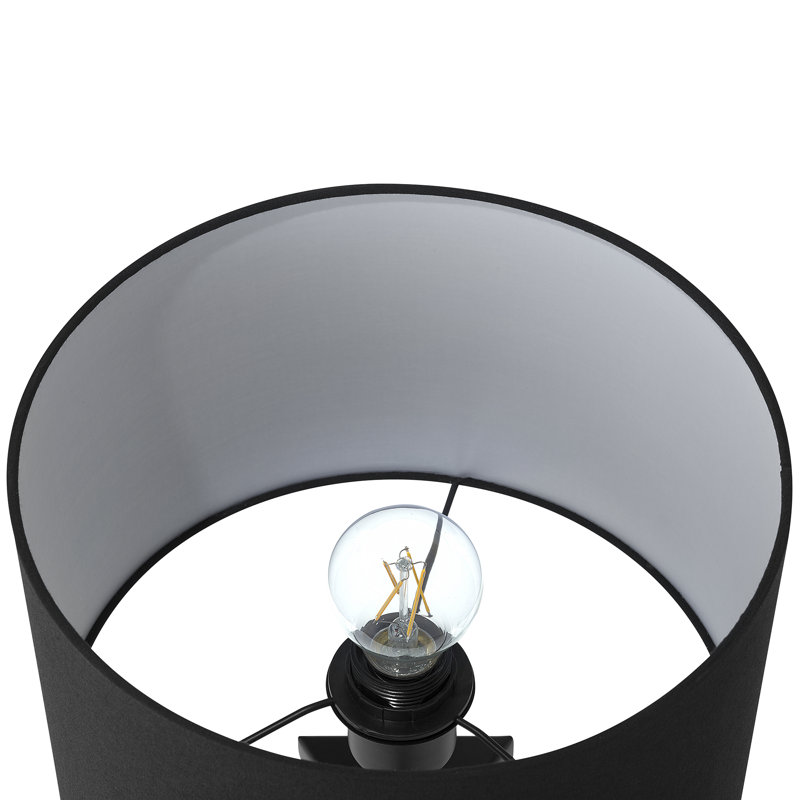 Ringgold Metal Tripod Lamp, Black Base/Black Shade