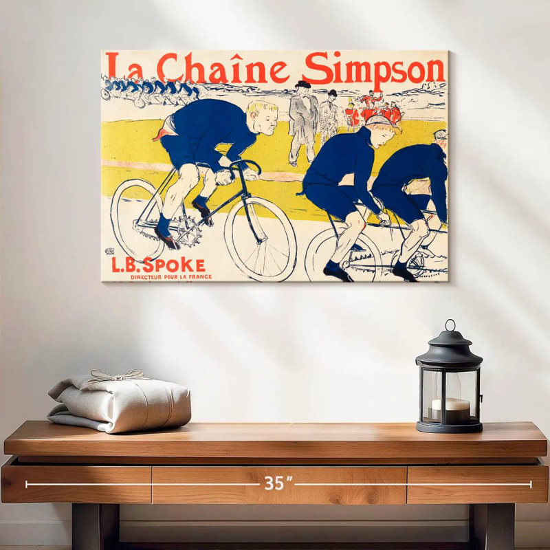 Sireci The Simpson Chain, 16" H x 24" W