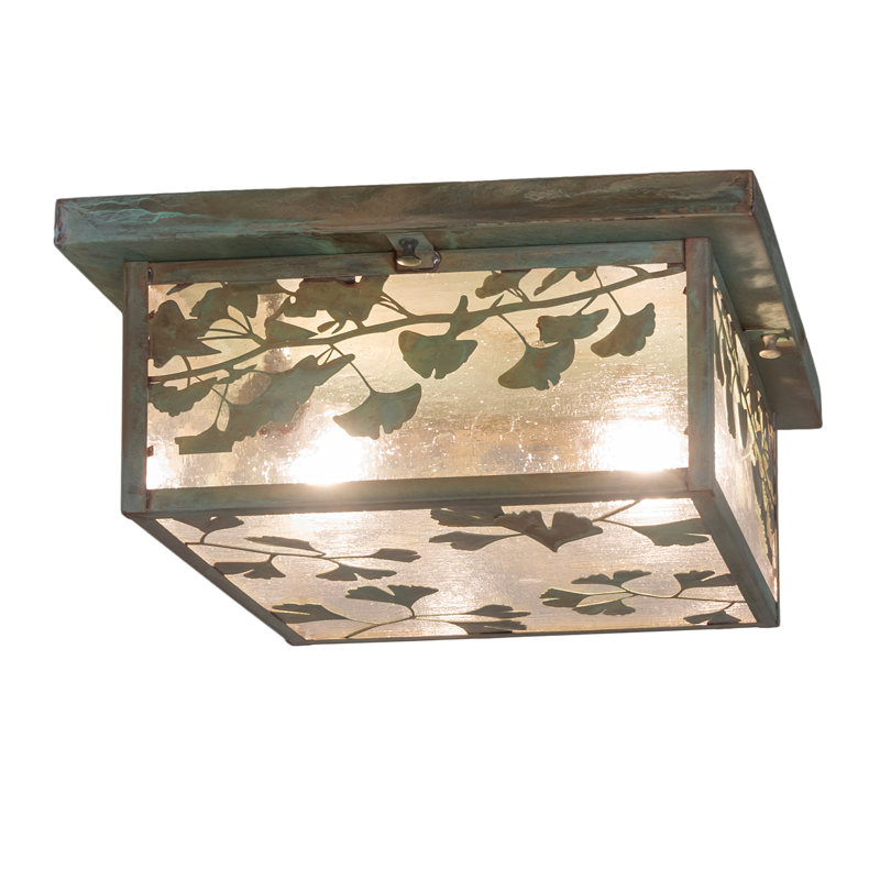 Analeece Glass Flush Mount