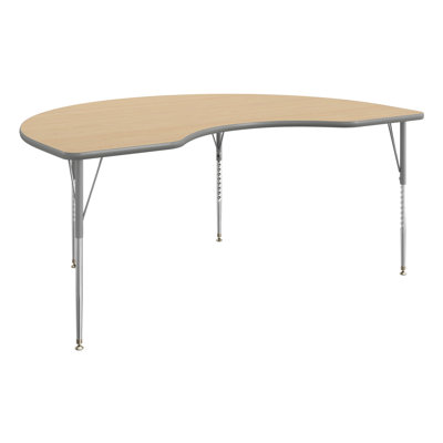 Goddard Commercial Adjustable Height Kidney Activity Table