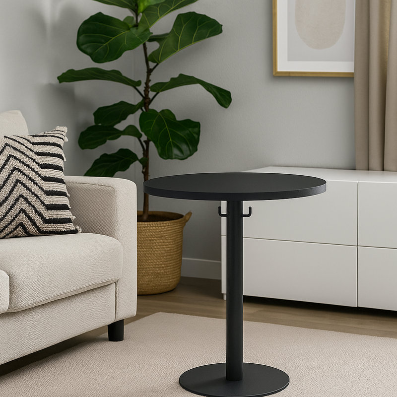 Fancy Single Coffee Table, Black