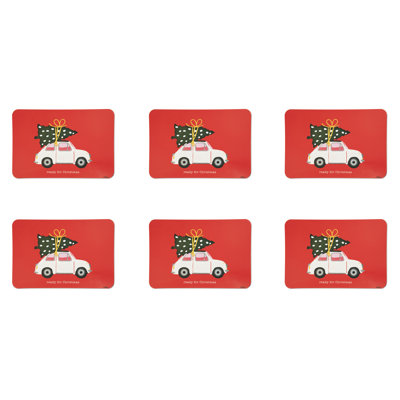 Ready For Christmas No Pattern Rectangle Placemat