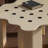 Cream style design coffee table