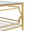 Table basse 33,5 "carrée en verre-150844948