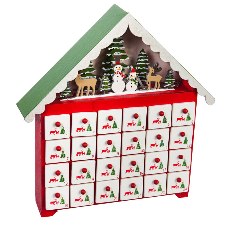 Grand calendrier en bois del