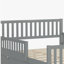 Lit plateforme en bois avec gardes latéraux et deux tiroirs de rangement-121110540-121110537