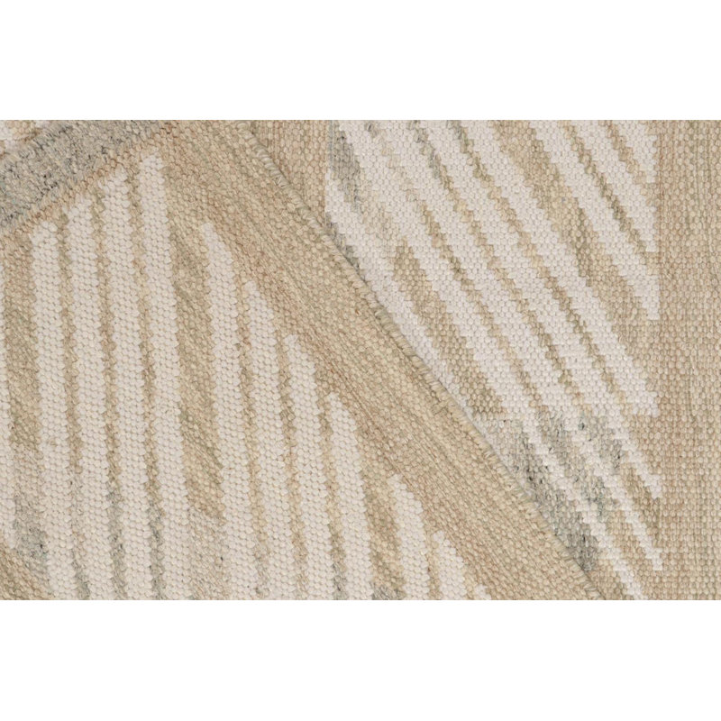 Scandinavian Wool Geometric Area Rug, Rectangle 12' x 18'
