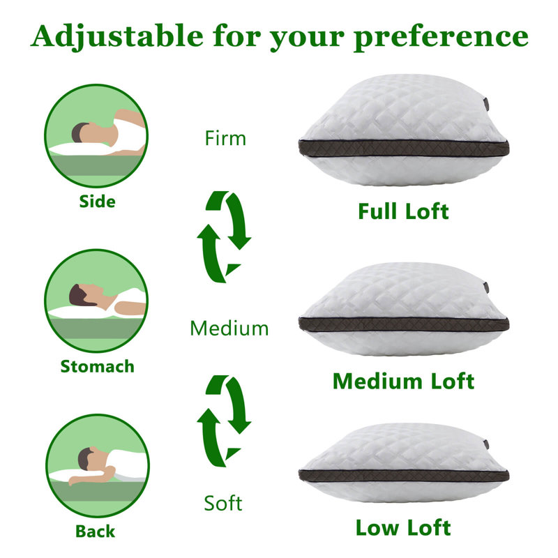 Braunstone Firm Cooling Pillow, Queen
