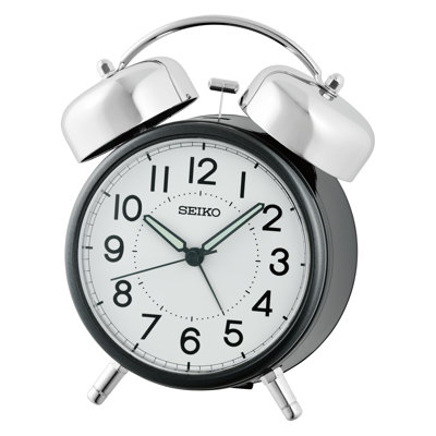 QHK063KLH Standard Clock, Black