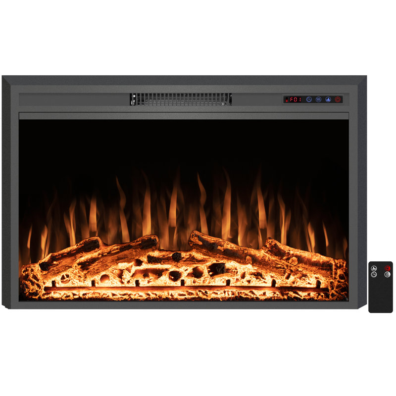 Foyer électrique encastrable Virdi, H 27,52 po x l 43 po x P 6,5 po