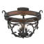 Plafonnier semi-encastré 3 lumières 18,25 po Alae