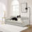 Soft And Comfortable Pet Sofa With Backrest And Armrests, Featuring A Modern Rectangular Design Suitable For Big-Sized Dogs.