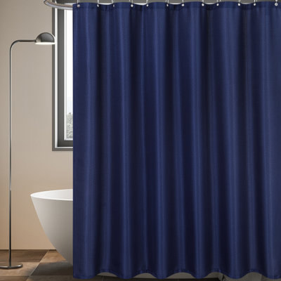Rideau de douche simple de couleur unie Thisnes