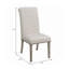 Chaise parsons en beige fiona