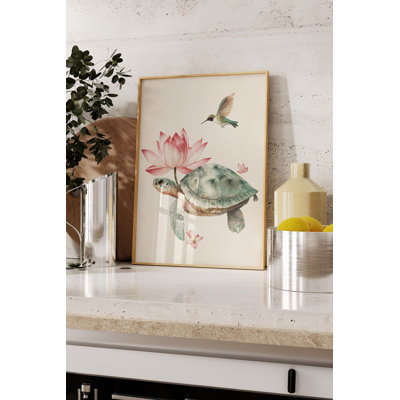 Peinture décorative encadrée