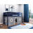 Johannes Solid Wood Twin Low Loft Bed with Ladder and Tent-208540039-208540032