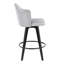 Tabouret de comptoir à hauteur fixe 26 "avec repose-pieds rond Capuano - ensemble de 2-1423171589