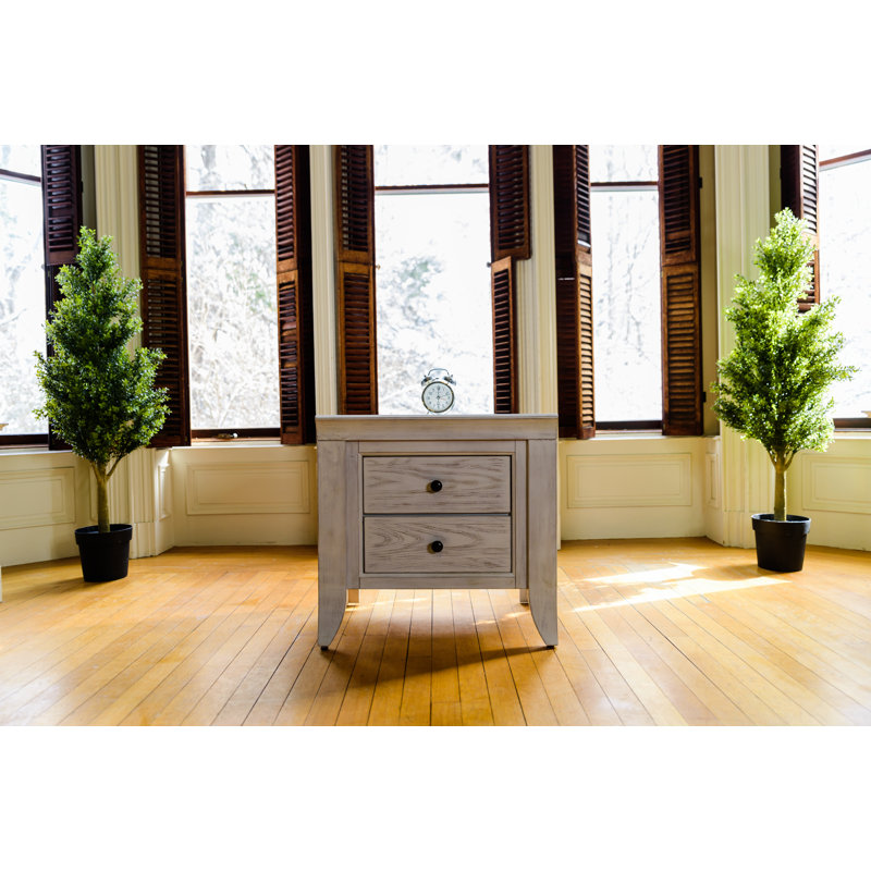 2 - Drawer Nightstand, Steam