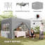 3m x 3m Iron Pop-Up Gazebo-107770051