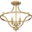 Plafonnier semi-encastré 4 lumières 16 po-160967151