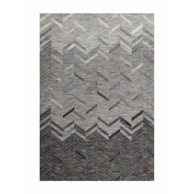 Johanson Chevron Viscose Hand Woven Area Rug