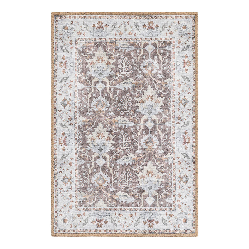 Makensley Performance Chenille Floral Indoor Rug, Rectangle 2' x 3'1"