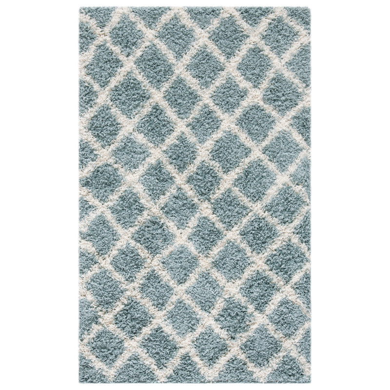 Tapis à poils longs Arsheq Sgd-Dallas, Rectangle 4 pi x 6 pi