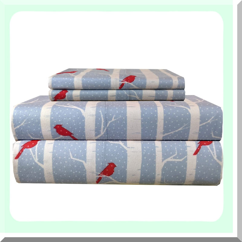 Blue Birch DreamSet - Queen Size Sheet Set with No Pilling, Machine Wash & Dry, 18" Deep Pocket, 2 Pillowcases - Luxurious Bedding Essentials