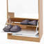 Armoire à chaussures avec 3 tiroirs rabattables, rangement autoportant pour le vestibule, étagère à chaussures étroite-694242021