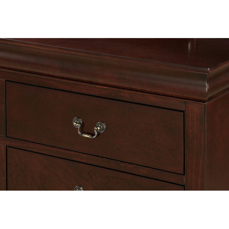 Table de chevet 1 tiroir Louis Philip 1Pc