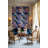 Abstract Marble Wallpaper Blue Gold Wall Mural