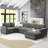 119 Inch U-Shaped Sectional Sofa With Chenille Fabric, Cup Holders, Oversized Chaise, And Irregular Corner Design For Maximum Comfort And Style-1475777598
