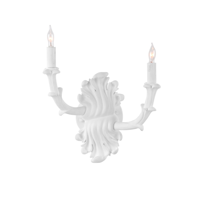 Roche Composite Candle Wall Light