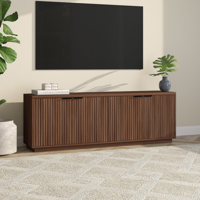Cloran TV Stand for TVs up to 78", Brown