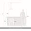 Luminaire suspendu DEL 13 po Meier-1547604474