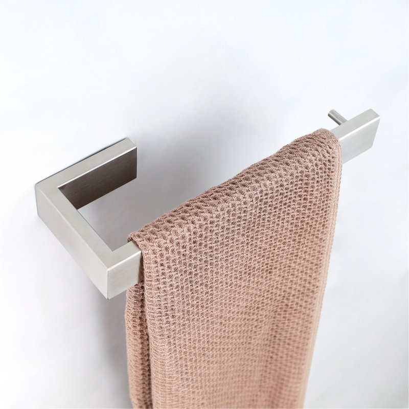 Ensemble de quincaillerie de salle de bain 4 pièces en acier inoxydable
