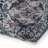 Square Pouf Ottoman - Blue