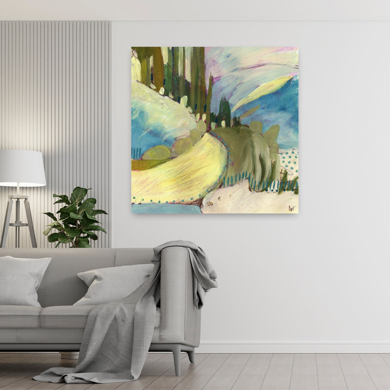 Explorez l'art abstrait n ° 8, H 48 po x l 48 po