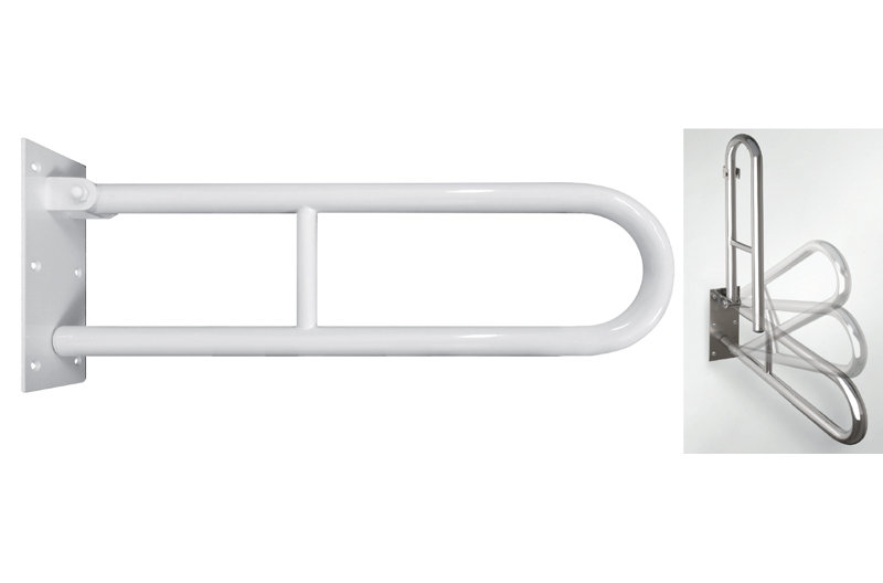 Help 600 61.6cm Grab Bar, White
