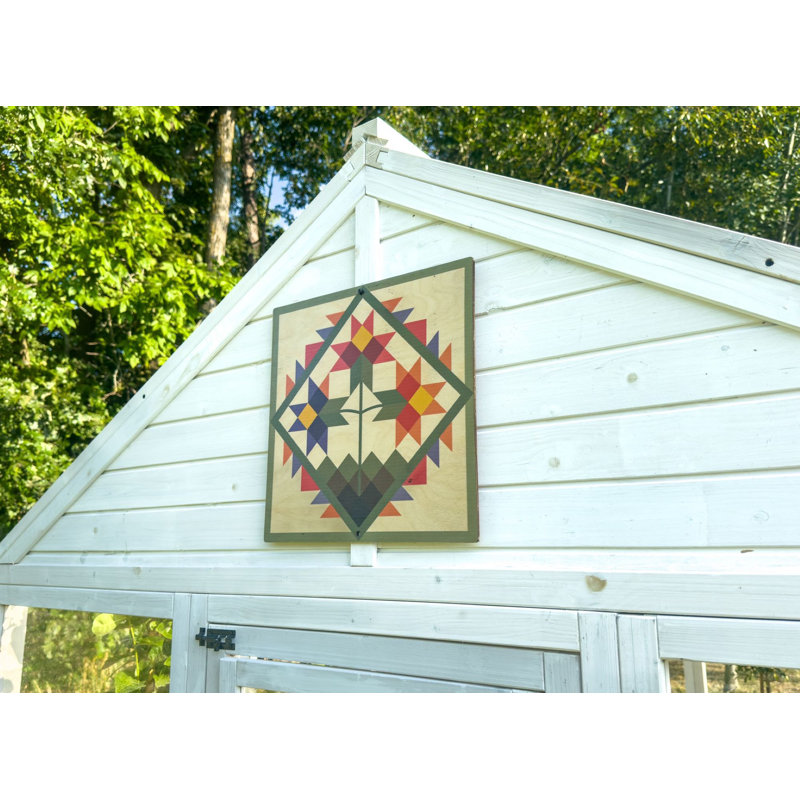 Décoration murale fleurs en bois Kiersen